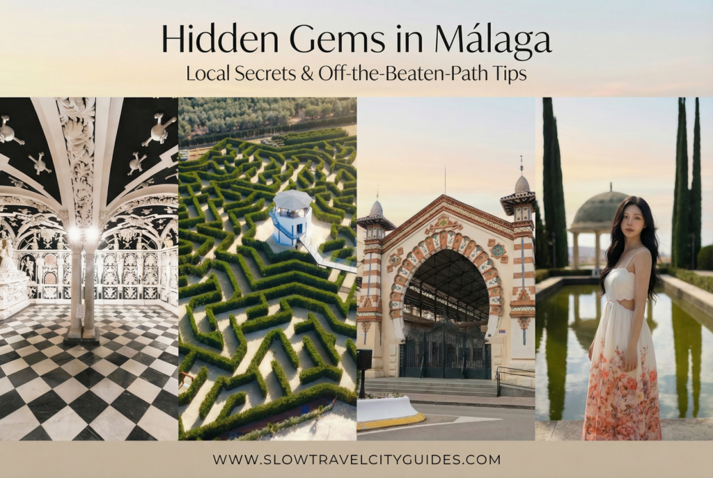 Feature image showing hidden gems in Malaga Spain