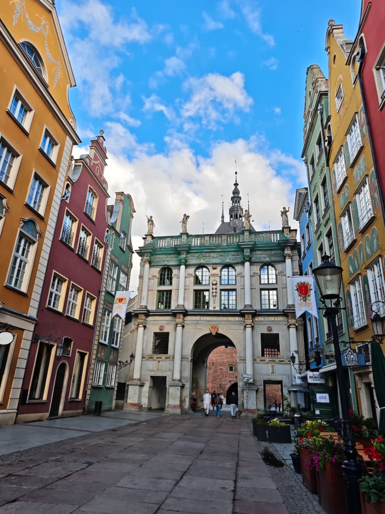 beautiful golden gate of gdansk, a hidden gem Polish city