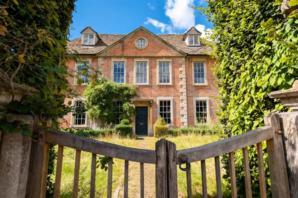 filming location of Horrace Slughorn's house in Lacock Harry potter