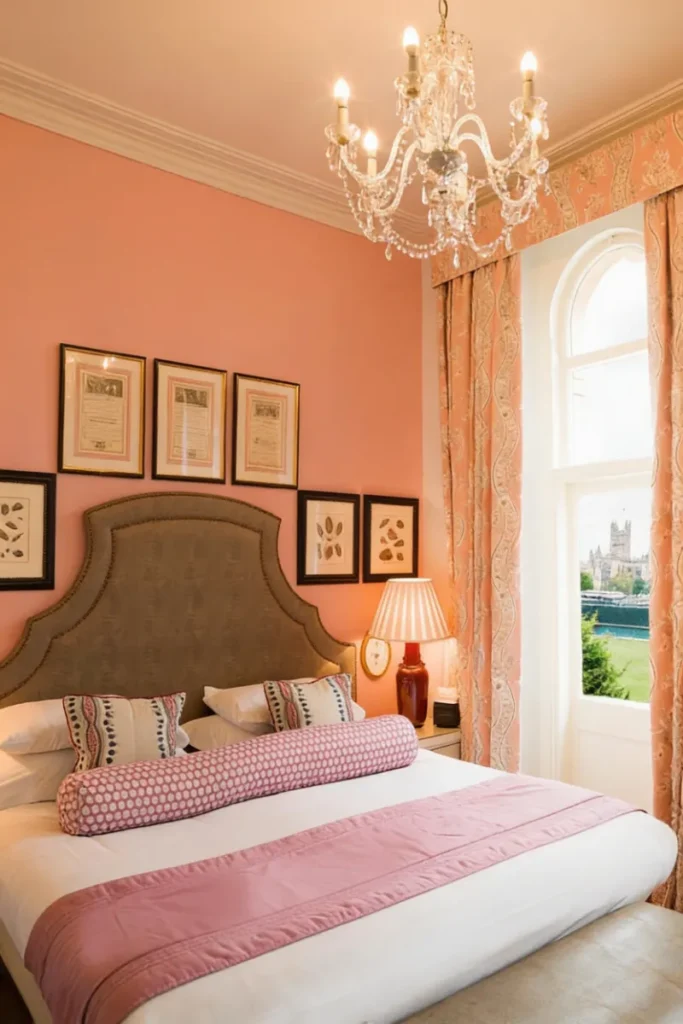 the colorful room of the bird , a boutique hotel in bath